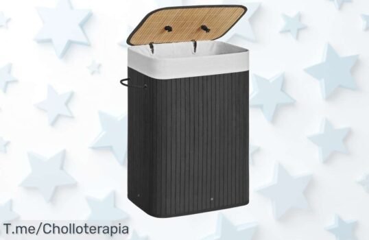 Transforma tu hogar con el cesto de ropa sucia enorme y plegable, un super chollo que te ayudará a mantener todo ordenado ¡Aprovecha este ofertón antes que se acabe!