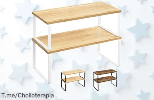 Transforma tu hogar con el estante de cocina más deseado, diseño chic y funcionalidad única a un precio loco ¡Aprovecha esta oferta limitada y compra ya!
