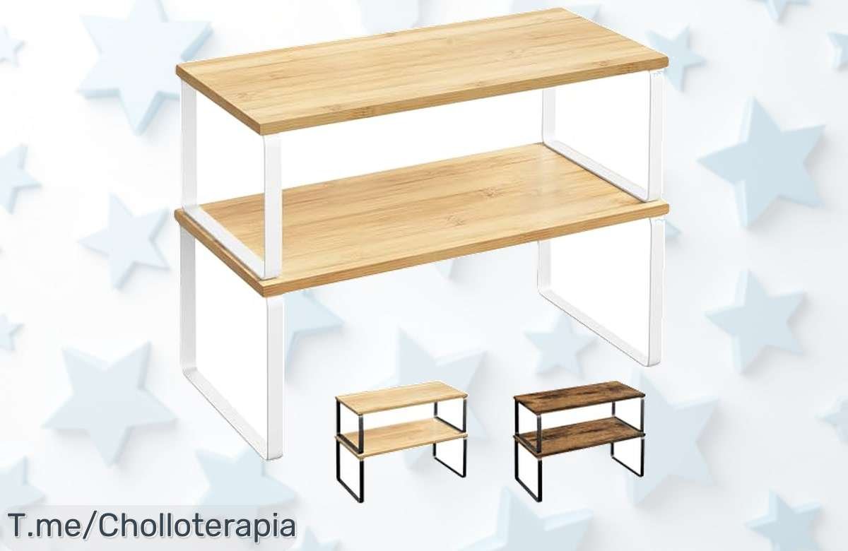 Transforma tu hogar con el estante de cocina más deseado, diseño chic y funcionalidad única a un precio loco. ¡Aprovecha esta oferta limitada y compra ya!