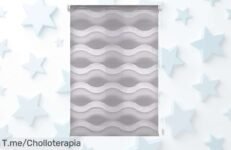 Transforma tu hogar con el estor enrollable Noche y Día, instalación fácil y limpieza sencilla, aprovecha este super chollo antes de que se acabe esta oferta única