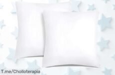 Transforma tu hogar con el super chollo de Homesol, cojines decorativos acolchados que aportan calidez y estilo No te pierdas este ofertón limitado, ¡compra ahora!