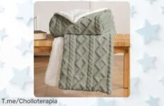 Transforma tu invierno con la Manta Sofá HOMESOL®: calor y suavidad incomparables, un super chollo que se agota rápido ¡No dejes pasar esta oferta única, actúa ya!