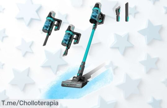 Transforma tu limpieza con el Cecotec Conga Rockstar 1500: succión imbatible y hasta 60 minutos de autonomía en un super chollo, ¡aprovéchalo antes que se acabe!