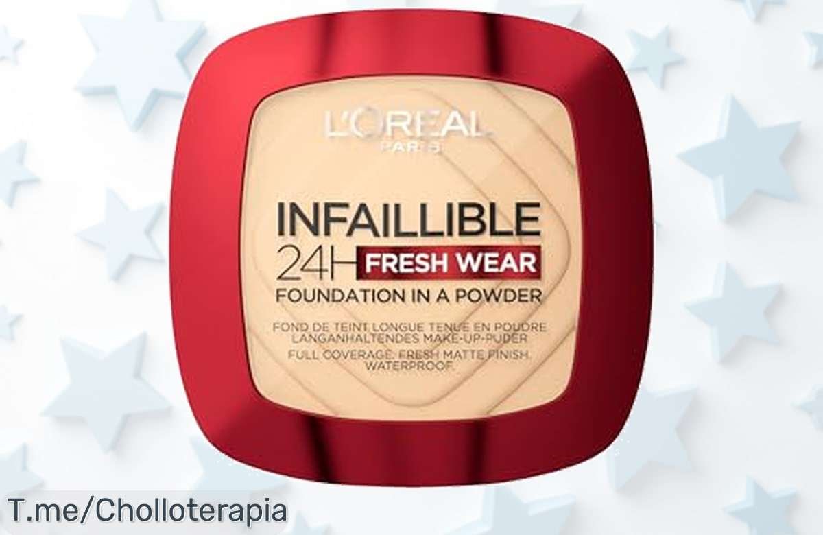 Transforma tu look con el acabado mate de L’Oréal Paris que dura 24 horas, cobertura perfecta y resistente al agua, ¡aprovecha este ofertón antes de que se agote!