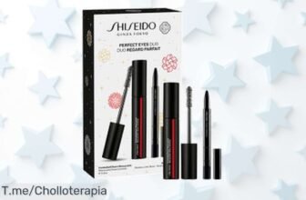 Transforma tu mirada con la máscara de pestañas Shiseido, ¡ofertón único que hará que te miren todos! Aprovecha este precio loco y compra ya antes de quedarte sin ella