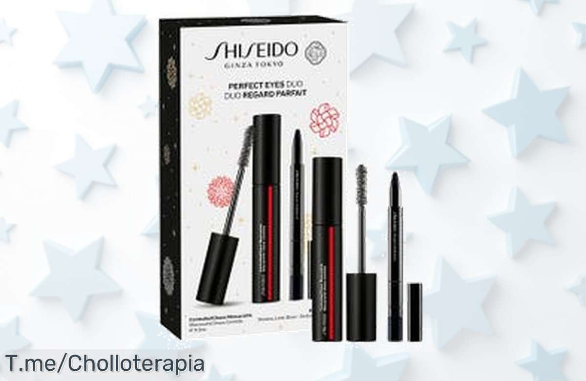 Transforma tu mirada con la máscara de pestañas Shiseido, ¡ofertón único que hará que te miren todos! Aprovecha este precio loco y compra ya antes de quedarte sin ella.