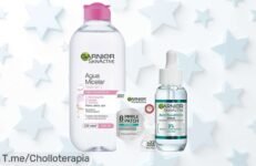 Transforma tu piel mientras duermes con nuestro super chollo: Agua Micelar, Sérum Aloe Hialurónico y Pimple Patch ¡Descuento brutal, solo por tiempo limitado!