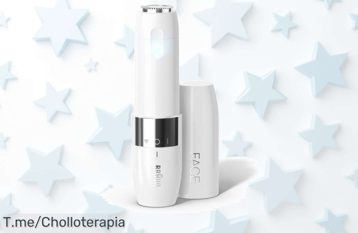 Transforma tu rostro con la mini rasuradora facial Braun FS1000: suave y rápida para un acabado perfecto. ¡Aprovecha este ofertón único antes de que se agote!