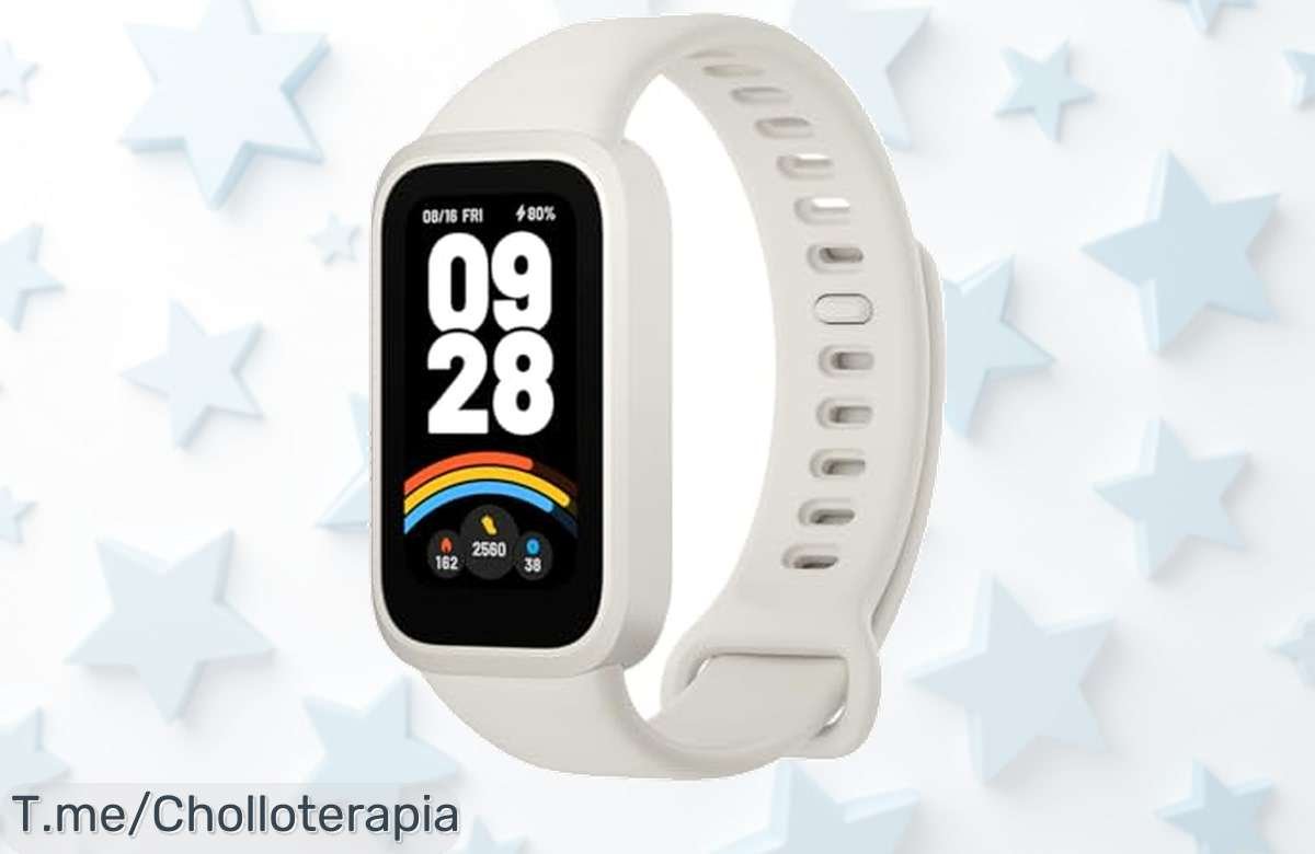 Transforma tu rutina con la Xiaomi Smart Band 9 Active: pantalla gigante, batería duradera y resistente al agua. Aprovecha este ofertón único antes que se agote ¡Compra ya!