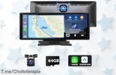 Transforma tu viaje con la potente Radio Coche Podofo, pantalla táctil de 93 y cámara trasera incluida, ¡super chollo que no puedes dejar escapar! Compra ya antes que se acabe