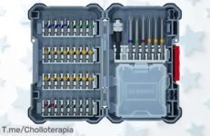 Transforma tus proyectos con el set de puntas Bosch Professional, ultra resistentes y personalizables ¡Cómpralo ahora antes de que se agote en este ofertón único!