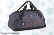 Transforma tus rutinas con la bolsa de deporte PUMA en gris galáctico: ¡super chollo que no puedes dejar pasar! Aprovecha esta oferta única y hazla tuya antes que se agote