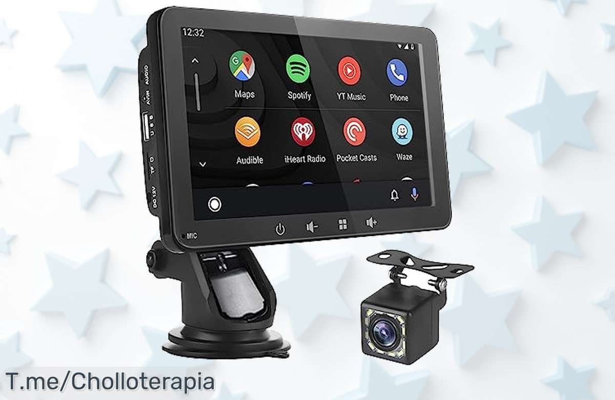 Transforma tus viajes con la pantalla de coche CarPlay/Android Auto inalámbrica a un precio loco, ¡disfruta de llamadas manos libres y música sin interrupciones! Aprovecha ahora antes que se agote