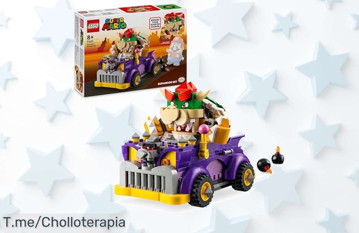 Vive la aventura con el Set LEGO Super Mario de Bowser a un precio loco que nunca has visto, ¡disfruta de sonidos emocionantes y gana monedas digitales! No te lo pierdas, compra ya antes de que se agote.