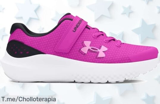 Zapatillas Under Armour Vivid Magenta: un super chollo para tu niña que conquistará el mundo ¡Aprovecha este ofertón antes de que se agoten y compra ya!