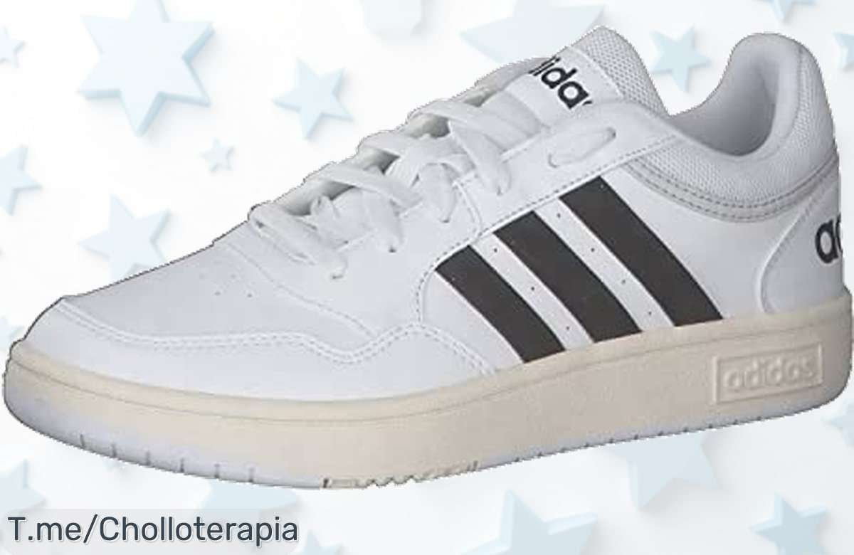 Adidas Hoops 3.0 Low Classic Vintage: Super chollo con materiales de calidad, luce increíble y atrapa miradas. ¡No te quedes sin ellas, oferta limitada!