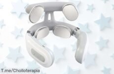 Adiós al estrés con el masajeador cervical de 4 cabezas, alivio instantáneo y calentamiento único a un precio loco ¡Compra ahora antes que se agote esta oportunidad!