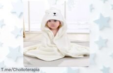 Albornoz Unisex de Franela para Bebé a Precio Loco: ¡El Regalo Perfecto y Divertido Que Hará Cada Baño una Aventura! Solo por Tiempo Limitado, ¡No Te Lo Pierdas!
