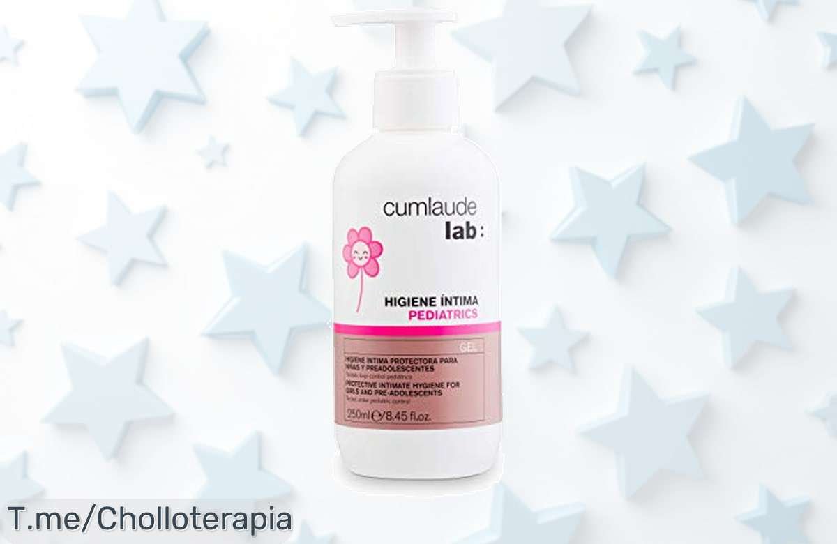Alivio rápido para la piel de tu pequeña: higiene íntima pediátrica natural que calma y protege. ¡Aprovecha este super chollo antes de que se agote!