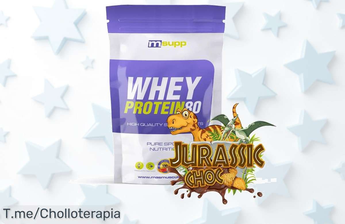 Aprovecha el ofertón de Whey Protein80 500g a un precio loco y nutre tus músculos para rendir como nunca. ¡Actúa rápido, esta oferta solo es por tiempo limitado!