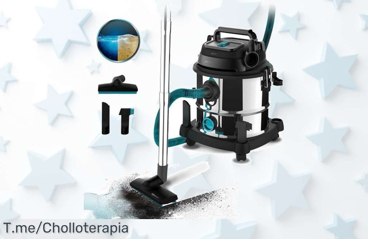 Aprovecha el ofertón del Cecotec Conga Rockstar Wet & Dry que aspira y limpia como un pro, despídete de la suciedad con su potente filtrado. ¡Compra ahora antes de que se agote!