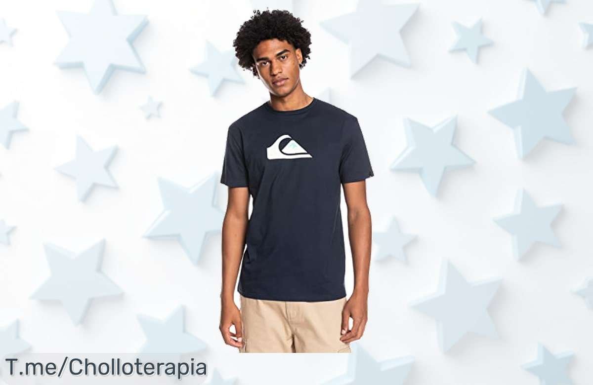 Aprovecha el super chollo de la camiseta Quiksilver Comp Logo: diseño único, estilo clásico y ¡oferta limitada que no puedes dejar escapar! Actúa ahora antes de que se agote.
