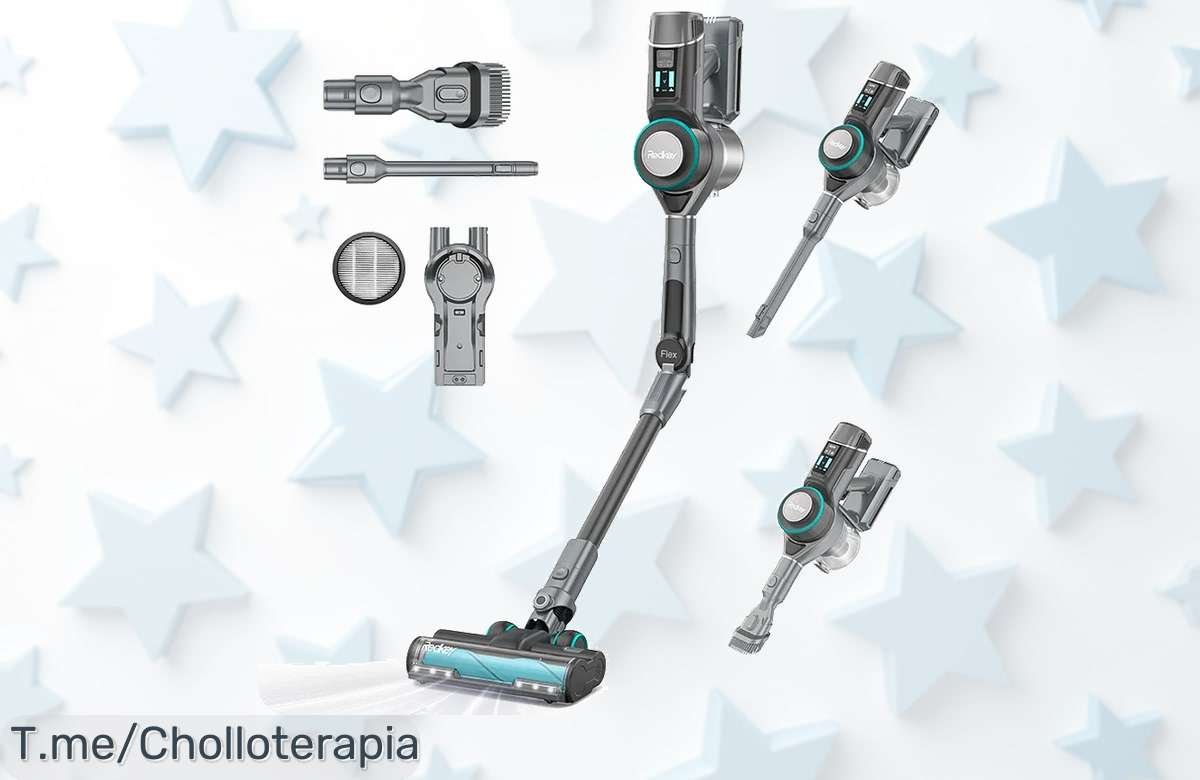 Aprovecha la Locura: Redkey F10 Aspiradora Inalámbrica de 400W a Precio de Ganga, 60 Minutos de Potencia Única ¡Compra Ahora y No Te Quedes Sin Tu Ofertón!