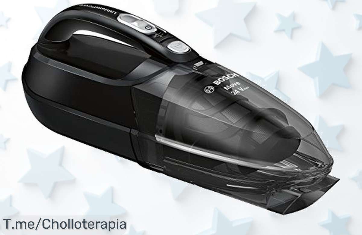Aspirador Bosch Move Lithium: ¡Limpieza rápida y potente en tus manos, super chollo a precio de ganga! No te lo pierdas, aprovecha esta oferta antes que se agote.