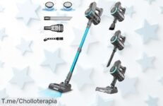 Aspiradora sin cable en oferta loca: ultraligera y eficaz para el pelo de tus mascotas Ahorra a lo grande, ¡compra ya antes de que se agote esta ganga!