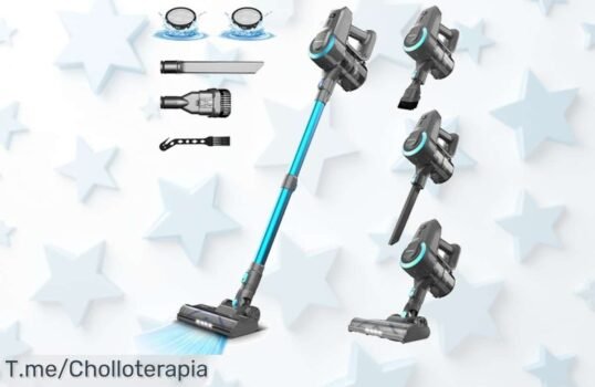 Aspiradora sin cable en oferta loca: ultraligera y eficaz para el pelo de tus mascotas Ahorra a lo grande, ¡compra ya antes de que se agote esta ganga!