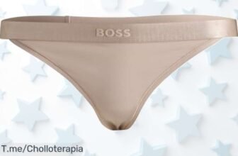 Atrapa el BOSS String BEA Tanga en Light Beige con un descuento brutal que no podrás creer ¡Es tu super chollo! Compra ya antes de que se agote y deslumbra