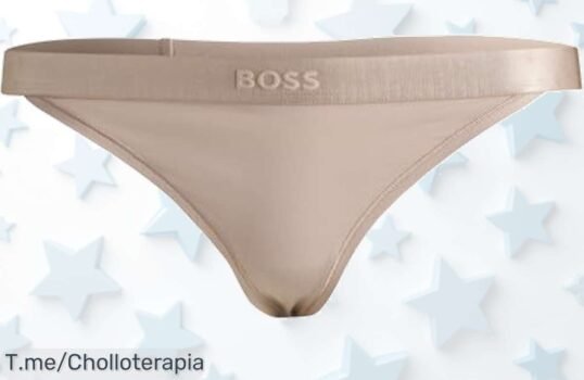 Atrapa el BOSS String BEA Tanga en Light Beige con un descuento brutal que no podrás creer ¡Es tu super chollo! Compra ya antes de que se agote y deslumbra