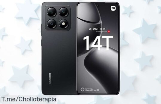 Atrapa el Móvil Xiaomi 14T con rendimiento brutal y capacidad para todo, ¡super chollo que se agota pronto! Consíguelo ya antes de perder esta oferta única