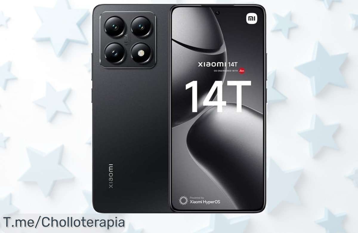Atrapa el Móvil Xiaomi 14T con rendimiento brutal y capacidad para todo, ¡super chollo que se agota pronto! Consíguelo ya antes de perder esta oferta única.