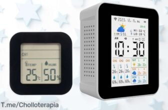 Atrapa el clima y controla tu hogar con la estación meteorológica Tuya, ¡ofertón único a precio loco! No dejes pasar esta oportunidad limitada y hazte con ella ya