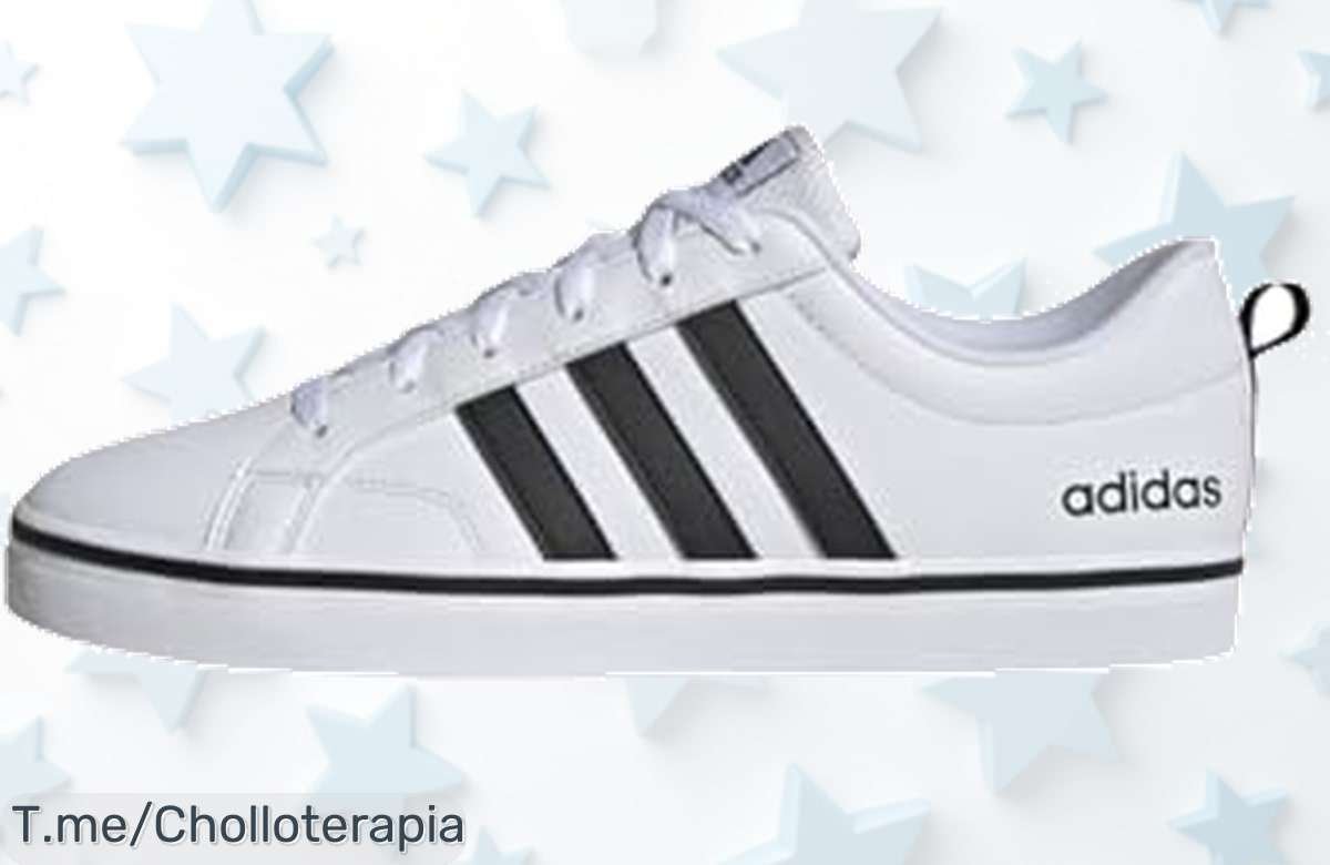 Atrapa el estilo clásico con adidas Vs Pace 2.0: diseño atemporal y fácil de limpiar a un precio loco. ¡Hazte con este ofertón ya, que se agotan rápido!