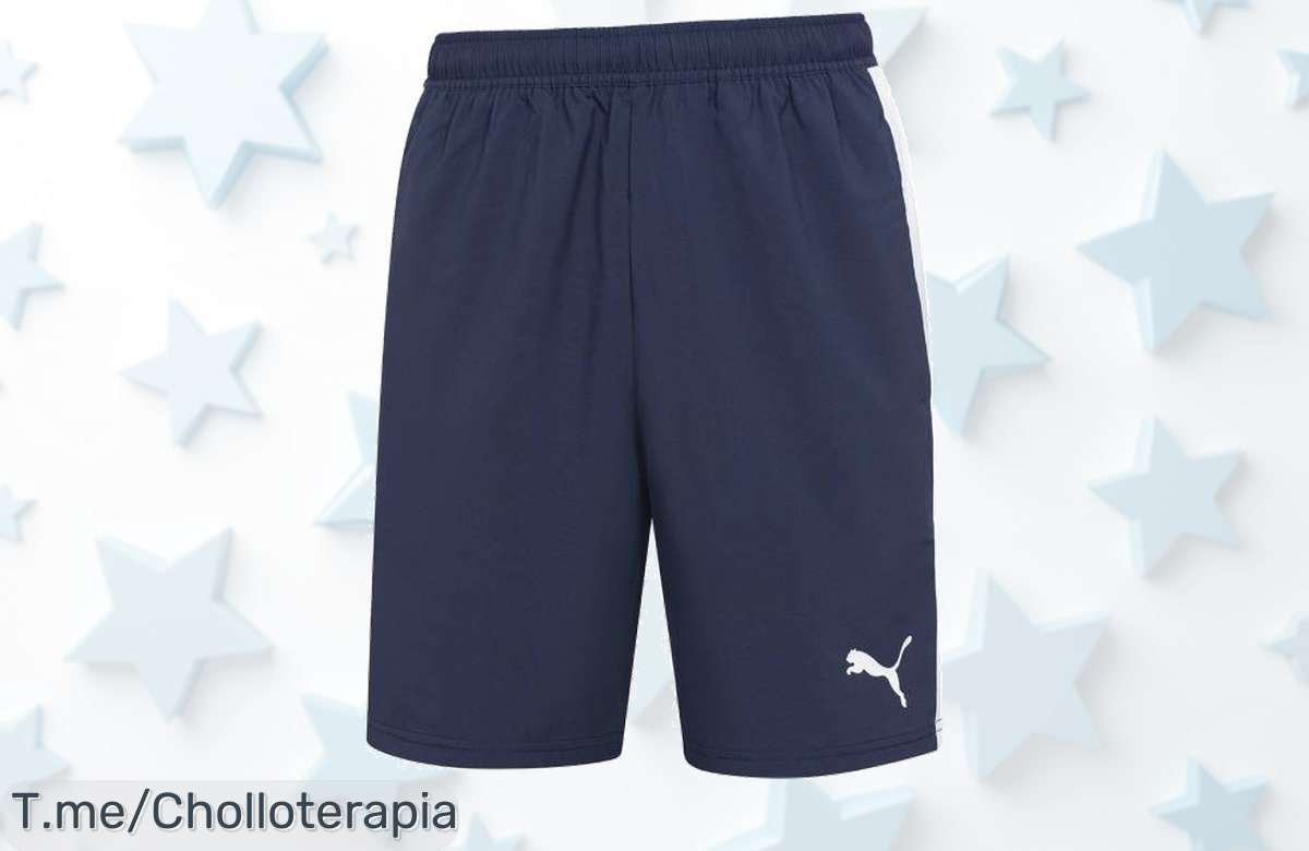 Atrapa el estilo con los PUMA teamLIGA: pantalones cortos que combinan rendimiento y swag, ¡no dejes escapar este ofertón único! Compra ya antes que se acaben.