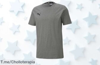 Atrapa el estilo único con la PUMA teamGOAL Casuals Hombre Camiseta, un ofertón que no puedes dejar pasar ¡Dale un giro a tu look y compra ya antes de que se agote!