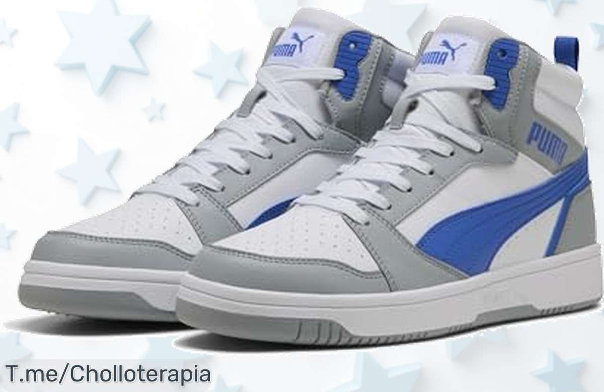 Atrapa el estilo y corre por las PUMA Rebound V6, un ofertón con suela de goma para máximo agarre. ¡Este precio loco no durará mucho, actúa ya!