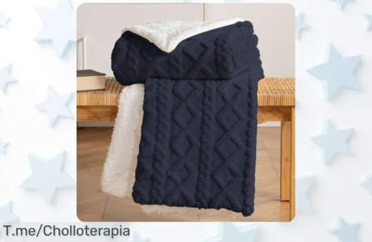 Atrapa el frío con Homesol, la manta sofa más suave del invierno Consigue tu super chollo ahora y transforma tus noches heladas en momentos cálidos ¡No esperes más!