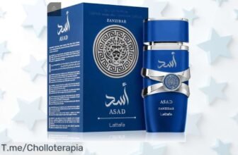 Atrapa el lujo con Asad Zanzíbar, el perfume irresistible que te hará destacar Super chollo de 100ml, ¡ofertón limitado! Compra ya y siente la magia cada día