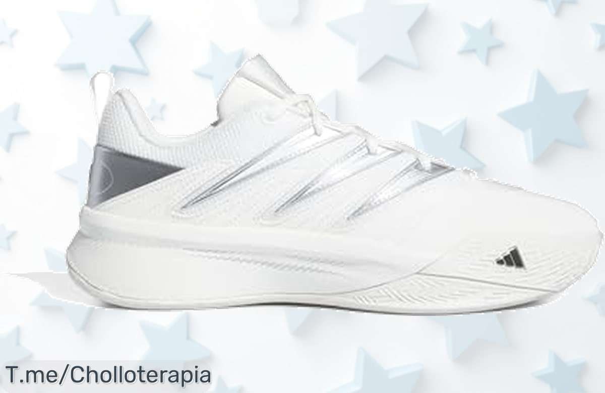 Atrapa el super chollo: Adidas Lillard Dame Certified 2 Low Trainers con suela Bounce que te hace sentir ligero. ¡No dejes escapar este ofertón, actúa ya antes de que se agoten!