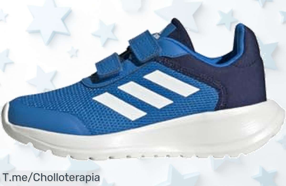 Atrapa el super chollo de las adidas Tensaur Run: sujeción de velcro y frescura en cada paso, ¡aprovecha este ofertón antes que se agoten! ¡Compra ahora mismo!