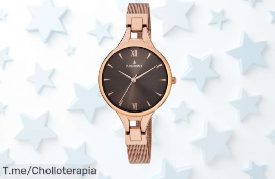 Atrapa el tiempo con el Radiant Reloj Mujer, elegancia y precisión en cada tic-tac ¡Super chollo limitado para que brilles! No te quedes sin el tuyo ahora mismo