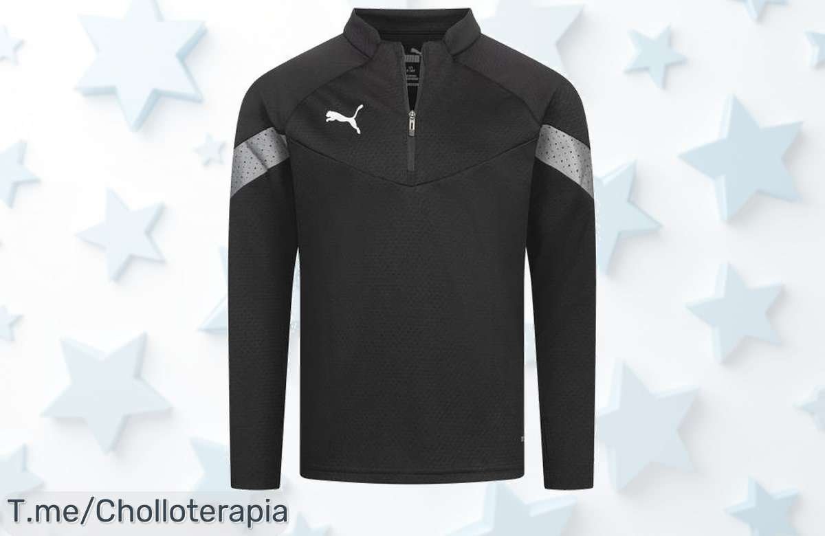 Atrapa la diversión con la chaqueta PUMA teamFINAL Niño al mejor precio loco, luce estilazo y sé el más cool del parque. ¡Consíguela ya antes de que se agote!