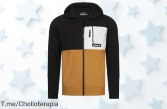 ¡Atrapa la oportunidad única con Timberland Wheat Boot Full Zip para Hombre! Versatilidad y estilo en una chaqueta que transforma tu look, ¡consíguela ya antes de que se agote!