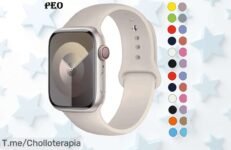 Atrapa tu Apple Watch con nuestra correa de silicona a precio loco: rendimiento top para todas las series ¡No te quedes sin la tuya, stock limitado y ofertón irresistible!