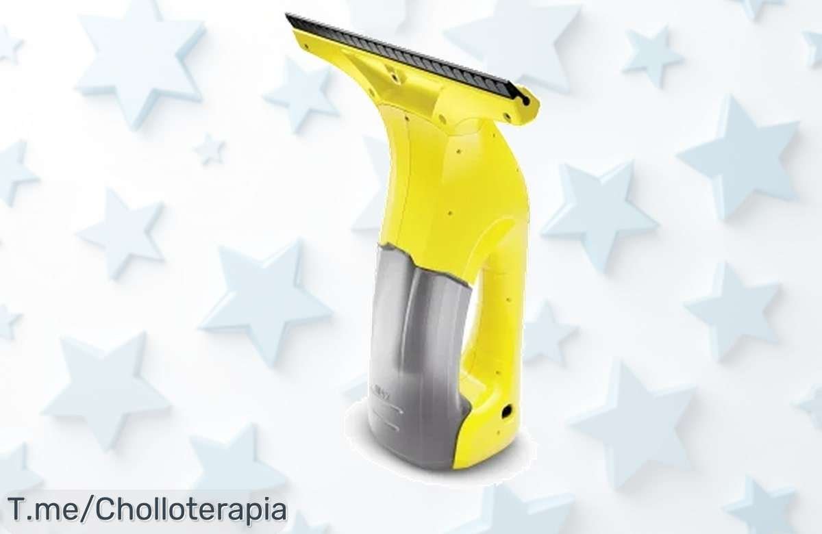 Atrapa tu Limpiacristales KWI1 Karcher a un precio loco y disfruta de limpieza ultrarrápida sin marcas, solo por tiempo limitado. ¡Actúa ya antes de que se agote!