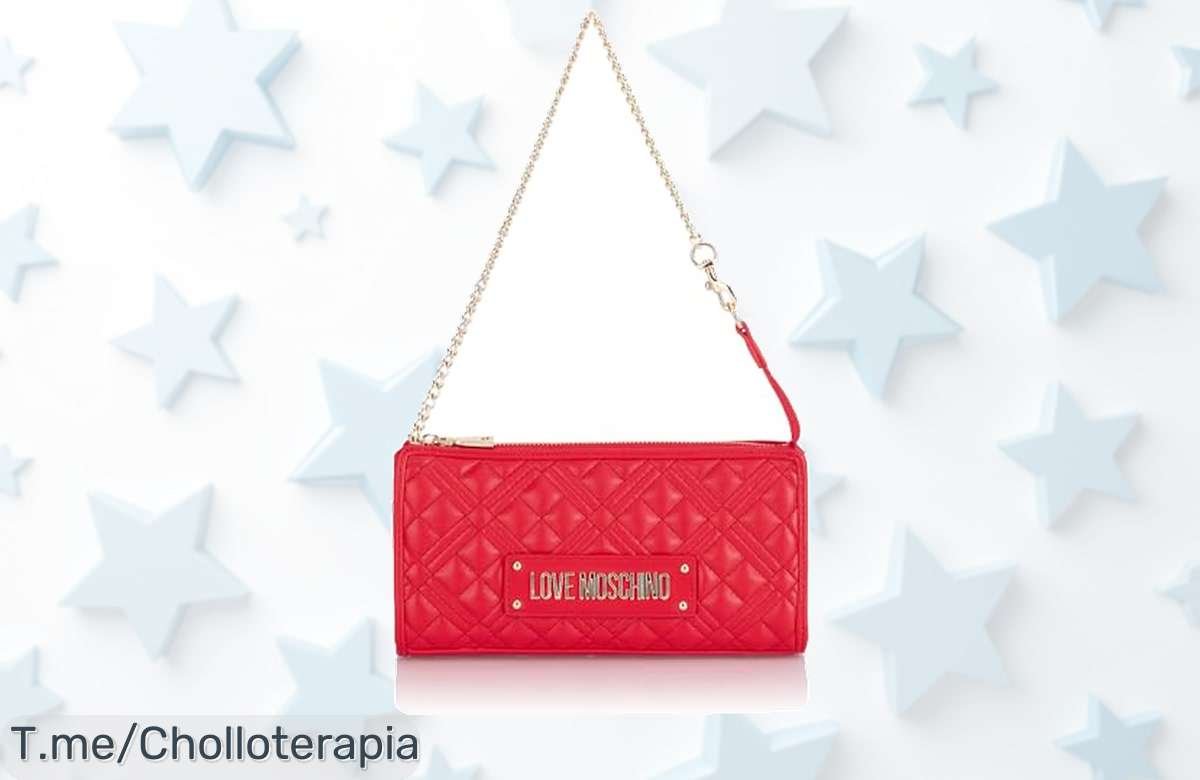Atrapa tu Love Moschino Jc4011pp1l en rojo y deslumbra con un super chollo nunca visto, ¡actualiza tu estilo ahora y aprovecha el descuento brutal antes de que se agote!