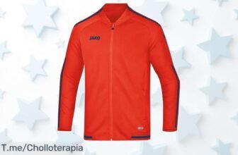 Atrapa tu estilo con la chaqueta Jako Striker 20 en un ofertón sin precedentes que deslumbrará a todos; ¡date prisa y hazla tuya ahora o jamás!